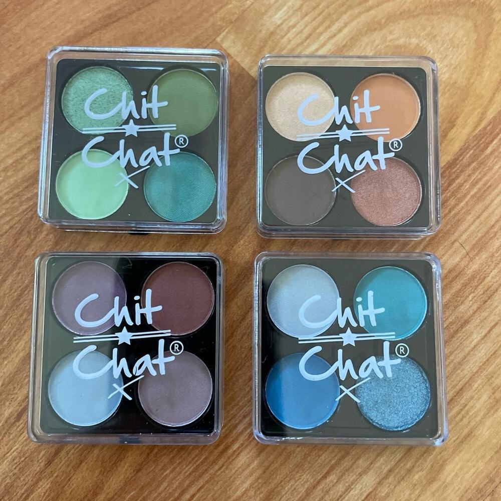 4‎ Chit Chat Eyeshadow mini palettes